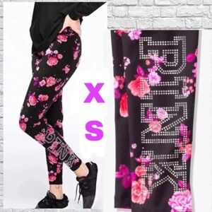 VS PINK RHINESTONES BLING FLORAL BRANDNEW